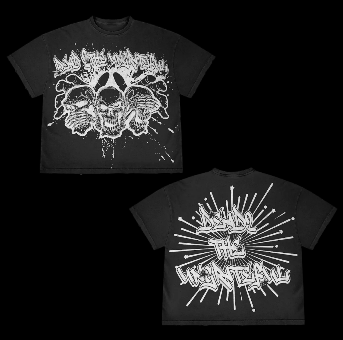 DEAD2THEUNGRATEFUL MEN’S TEE